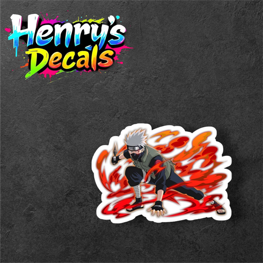 Anime Kakashi Sticker Car Decal