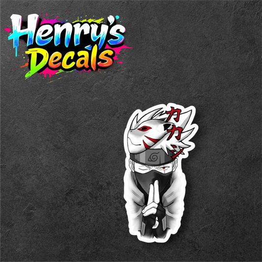 Anime Kakashi Sticker Car Decal