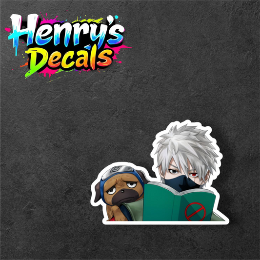 Anime Kakashi Sticker Car Decal