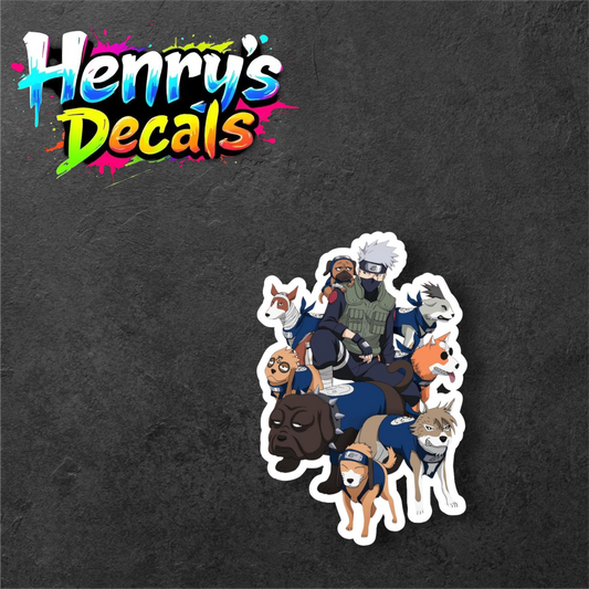Anime Kakashi Sticker Car Decal