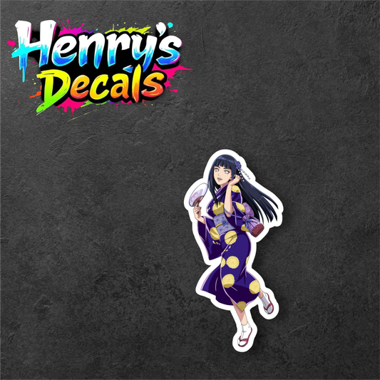 Anime Hinata Sticker Car Decal