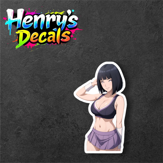 Anime Hinata Sticker Car Decal