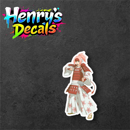 Anime Sakura Sticker Car Decal