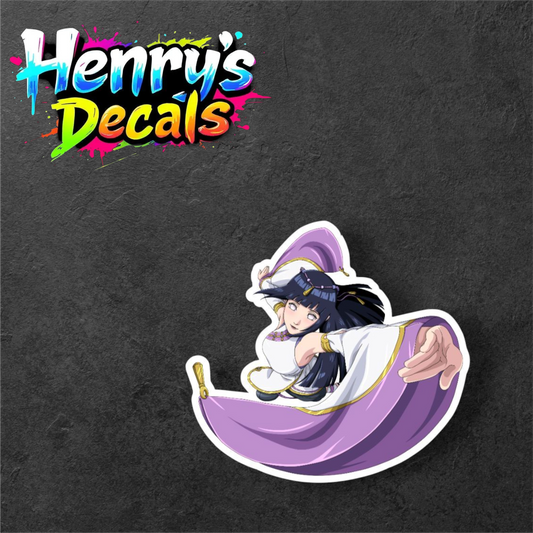 Anime Hinata Sticker Car Decal