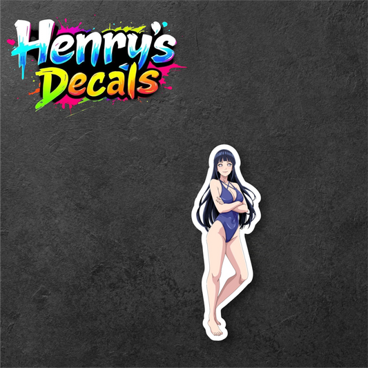Anime Hinata Sticker Car Decal