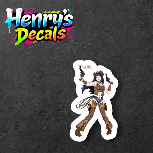 Anime Hinata Sticker Car Decal