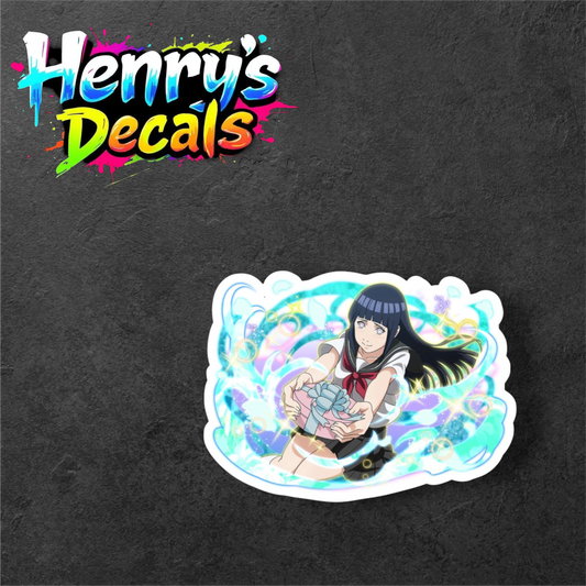 Anime Hinata Sticker Car Decal