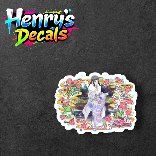 Anime Hinata Sticker Car Decal
