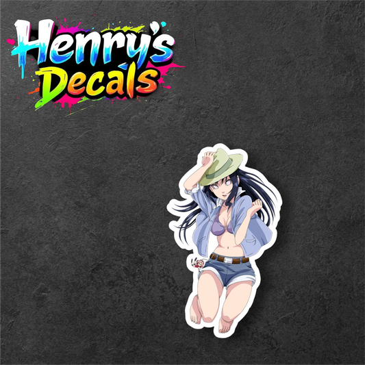 Anime Hinata Sticker Car Decal