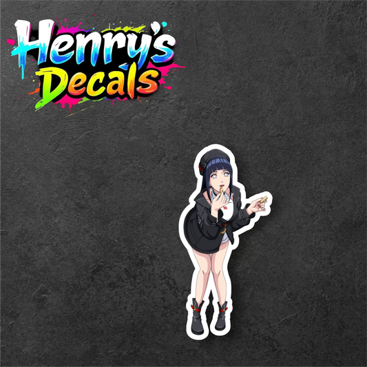 Anime Hinata Sticker Car Decal