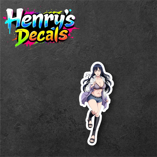 Anime Hinata Sticker Car Decal