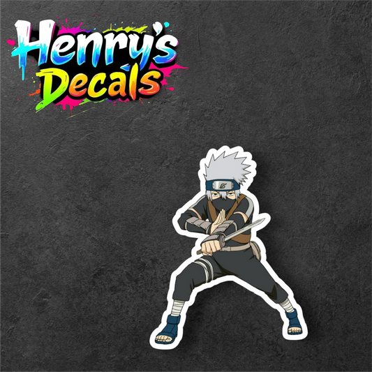 Anime Kakashi Sticker Car Decal