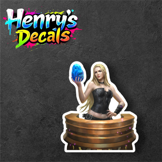 Video Game Trish Sticker Car Decal