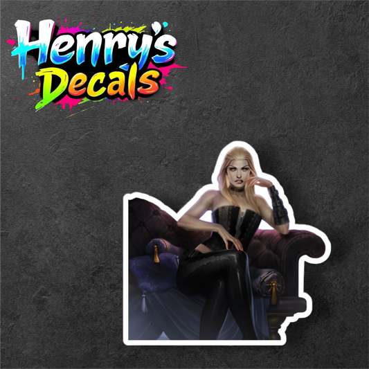 Video Game Trish Sticker Car Decal