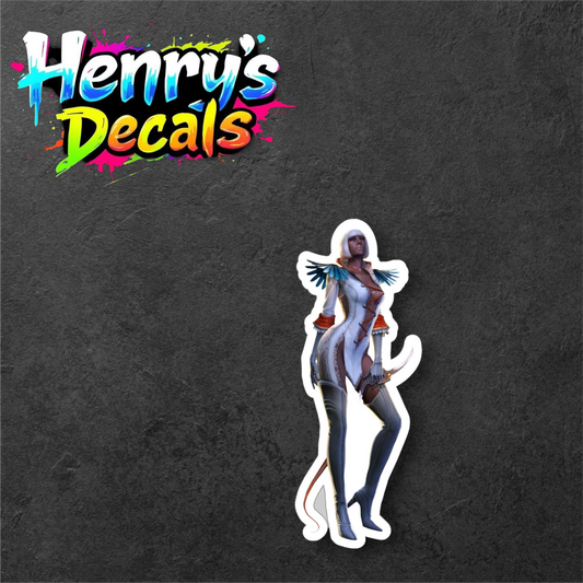 Video Game Gloria Trish Sticker Car Decal