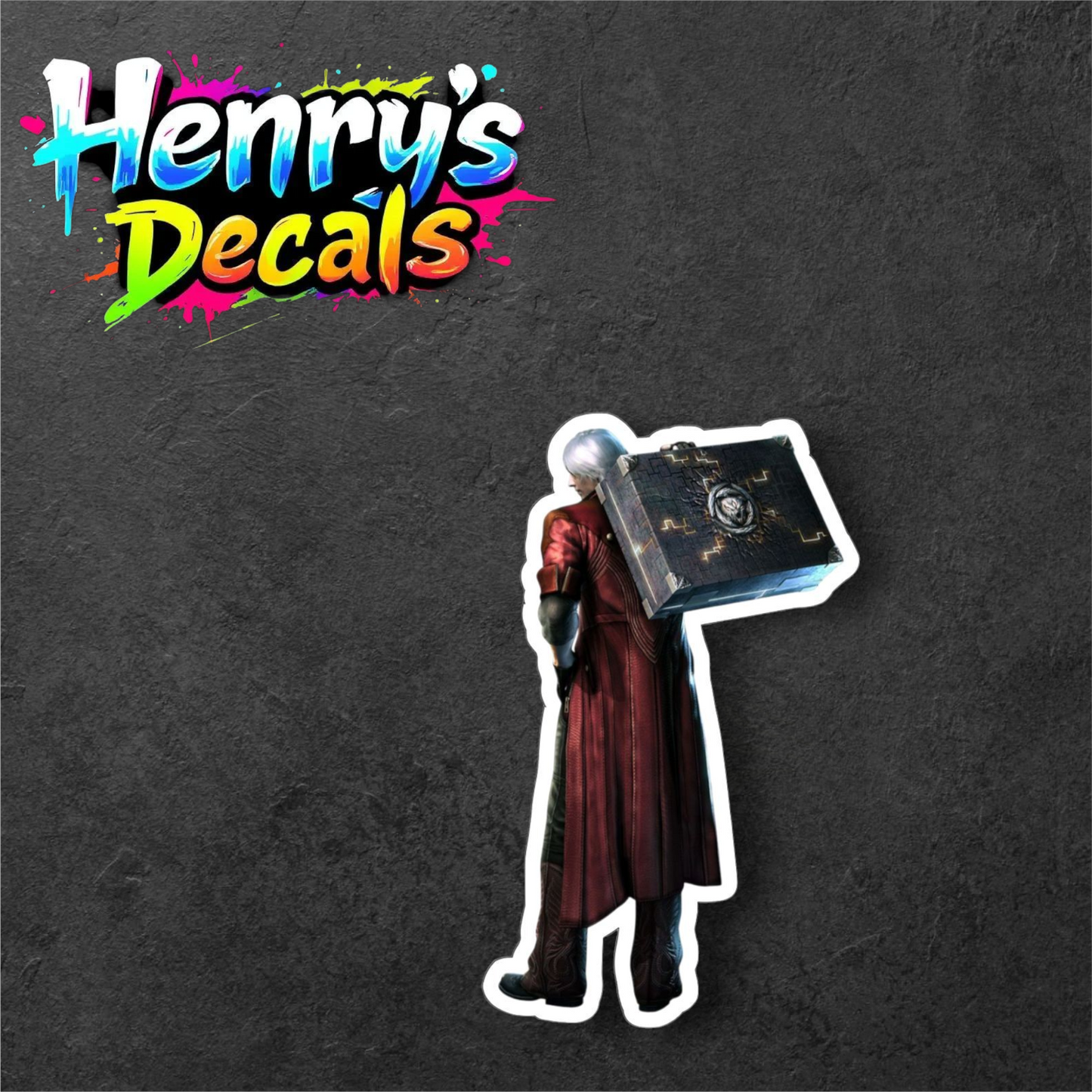 Video Game Dante Sticker Car Decal