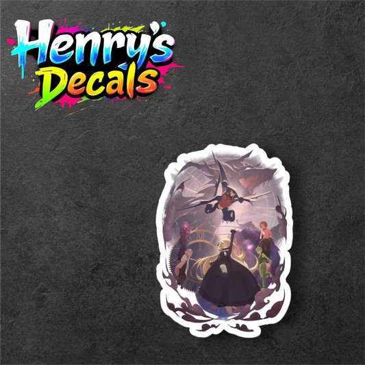 Anime Cynthia Sticker Car Decal