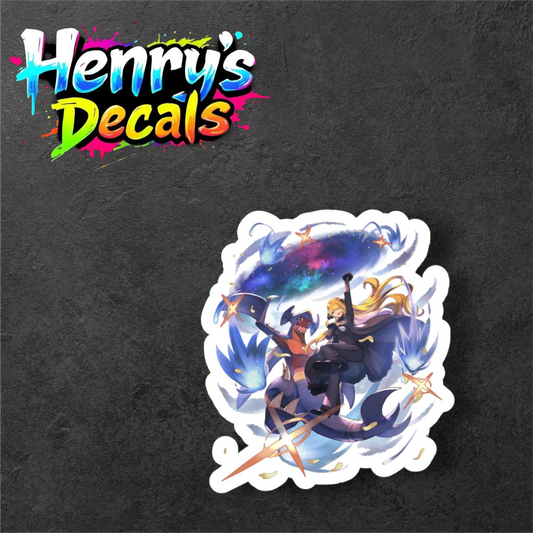 Anime Cynthia Sticker Car Decal