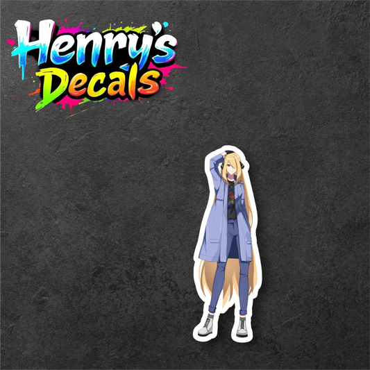 Anime Cynthia Sticker Car Decal