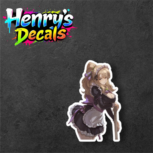 Anime Cynthia Sticker Car Decal