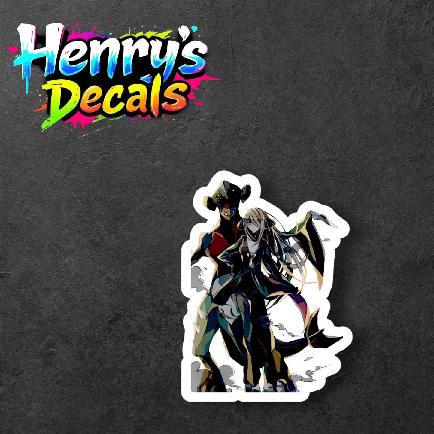 Anime Cynthia Sticker Car Decal