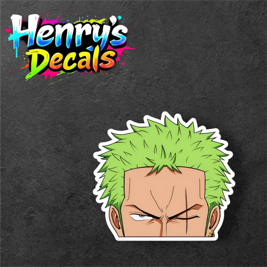 Zoro Sticker Car Decal