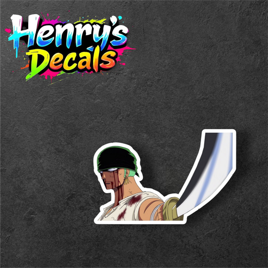 Zoro Sticker Car Decal