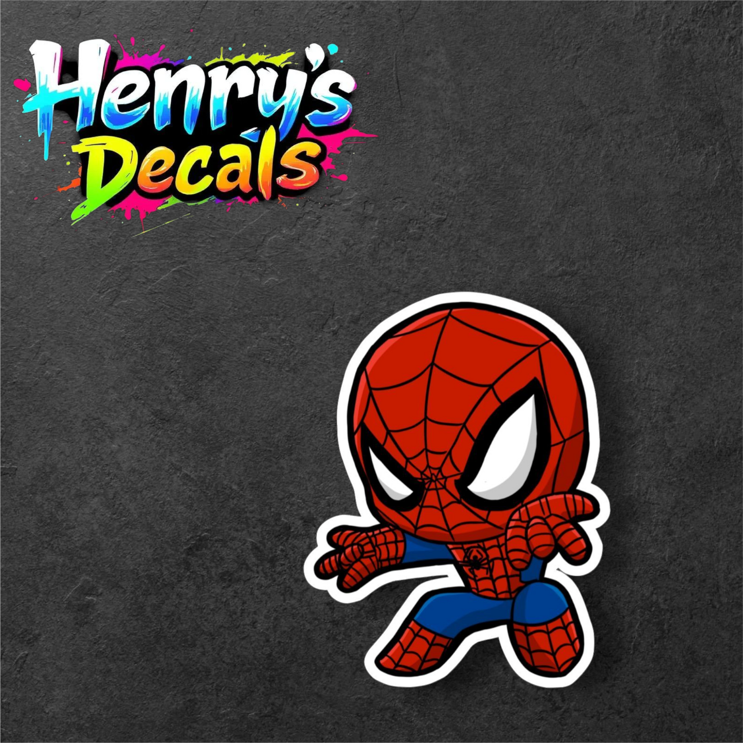 Spiderman Sticker Car Decal
