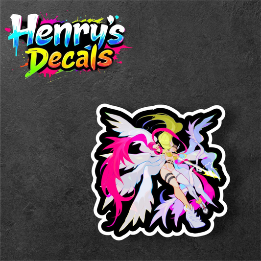 Anime Angewomon Sticker Car Decal