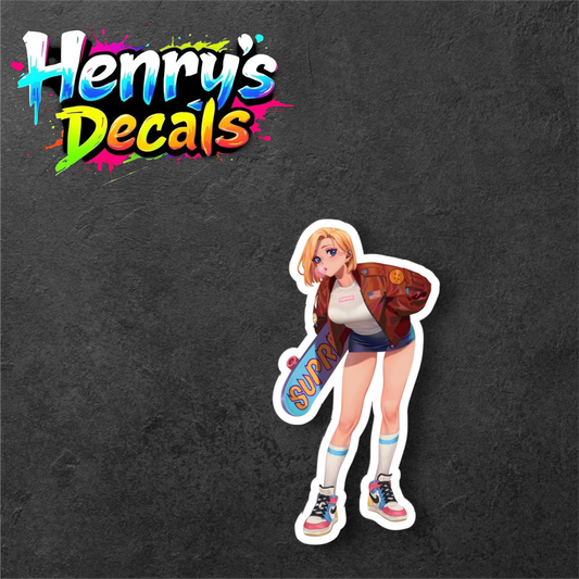 Android 18 Sticker Car Decal