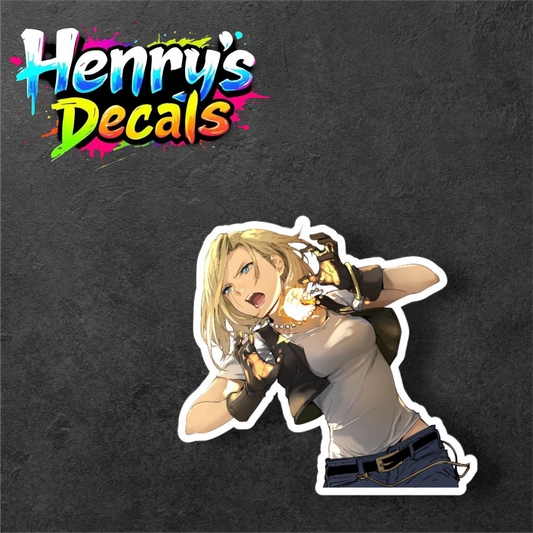 Android 18 Sticker Car Decal