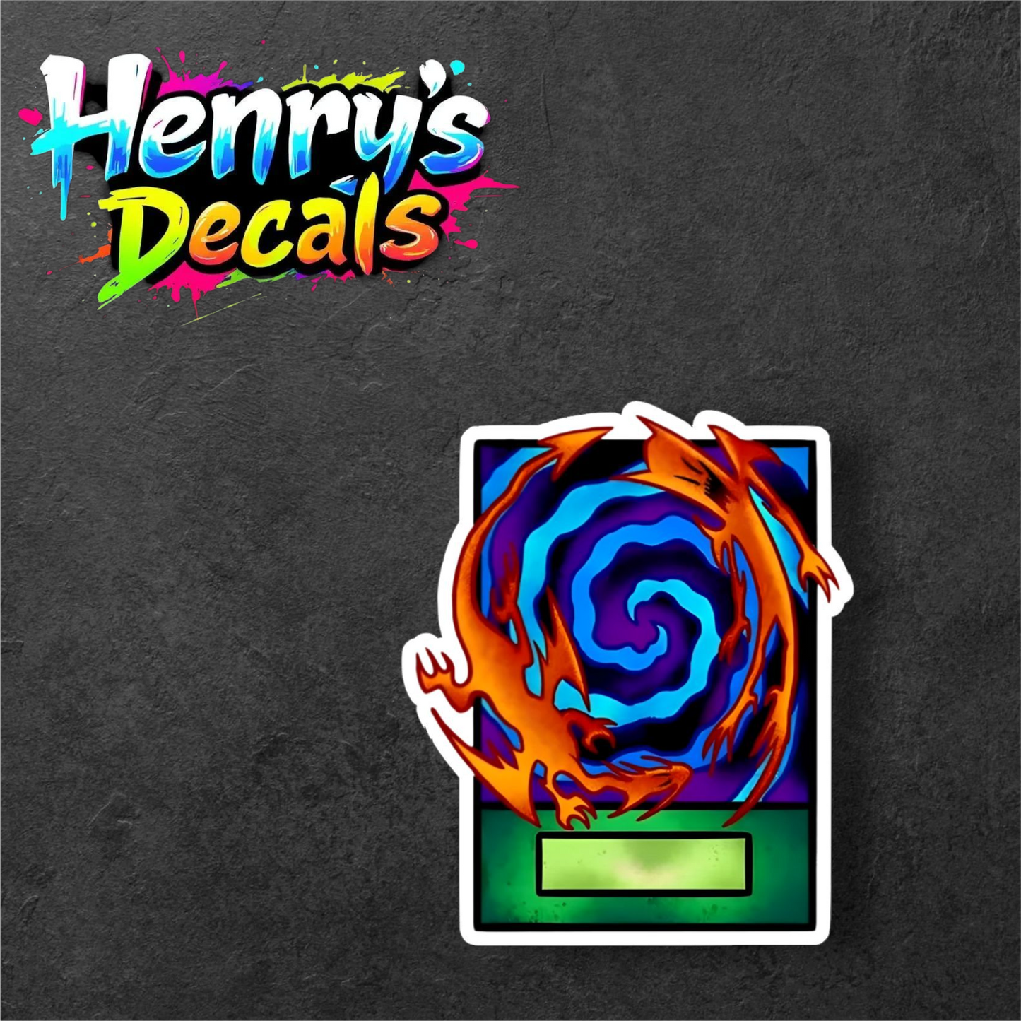 Anime Polymerization Sticker Car Decal