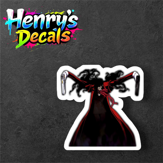 Anime Alucard Sticker Car Decal