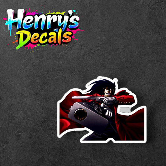 Anime Alucard Sticker Car Decal