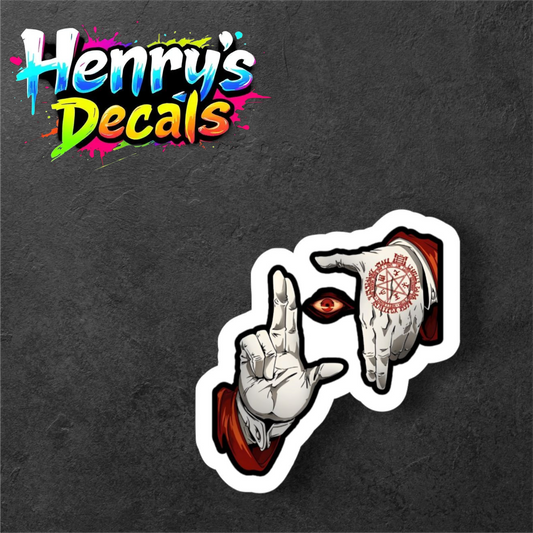 Anime Alucard Sticker Car Decal