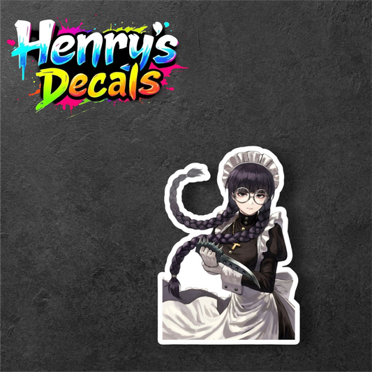 Anime Roberta Sticker Car Decal