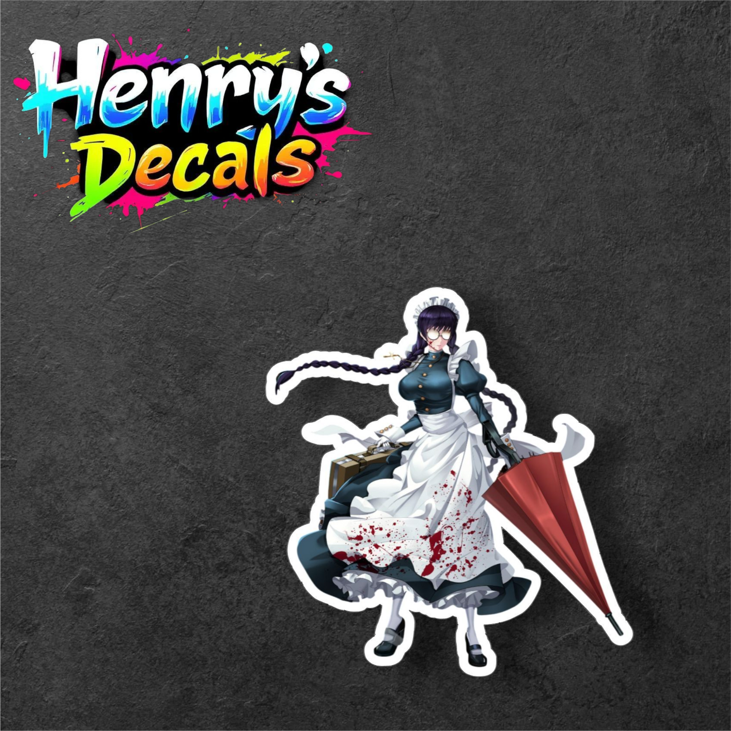 Anime Roberta Sticker Car Decal