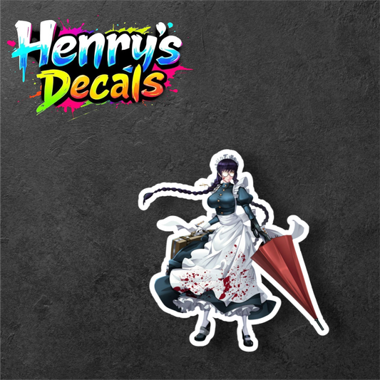 Anime Roberta Sticker Car Decal