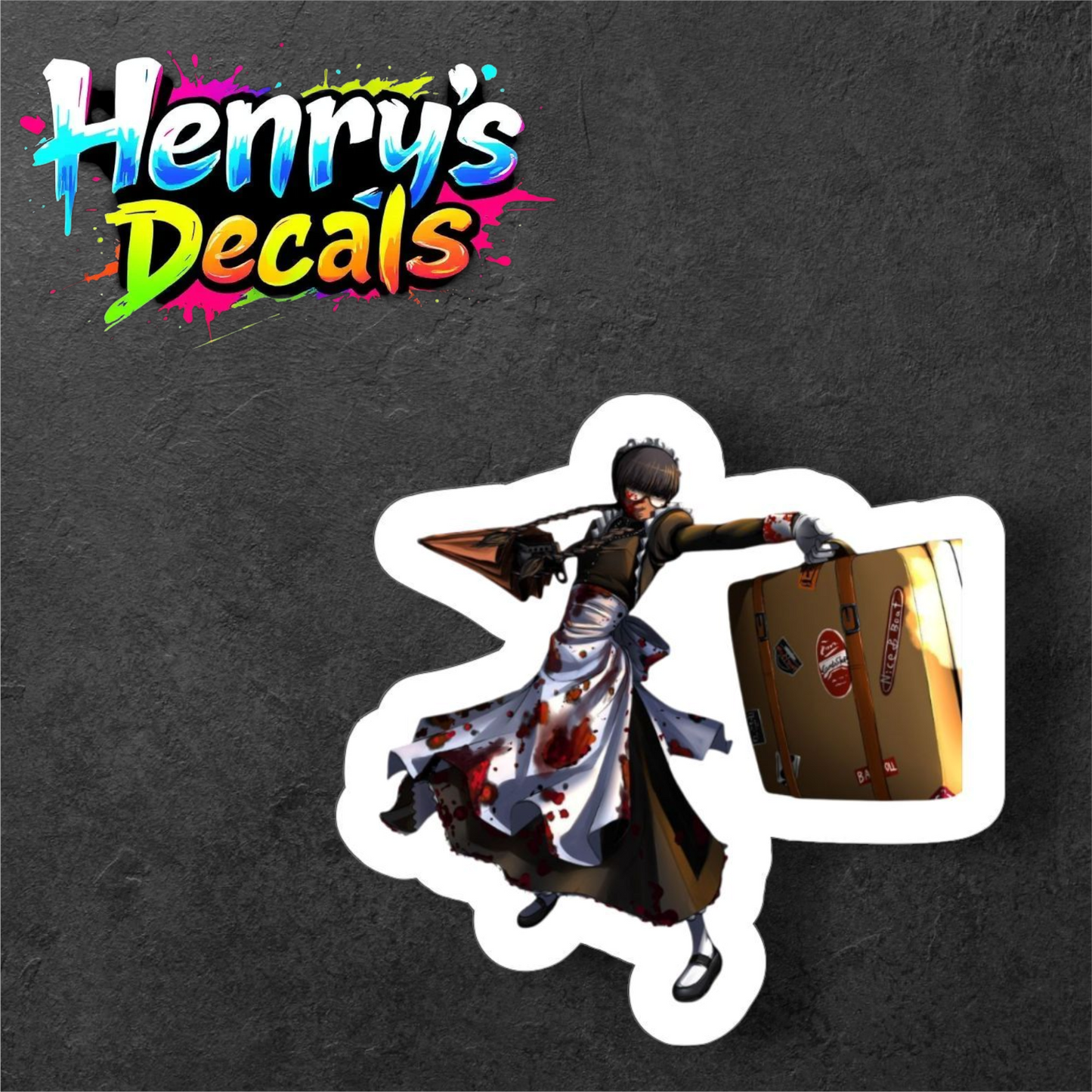 Anime Roberta Sticker Car Decal