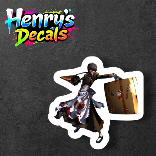 Anime Roberta Sticker Car Decal