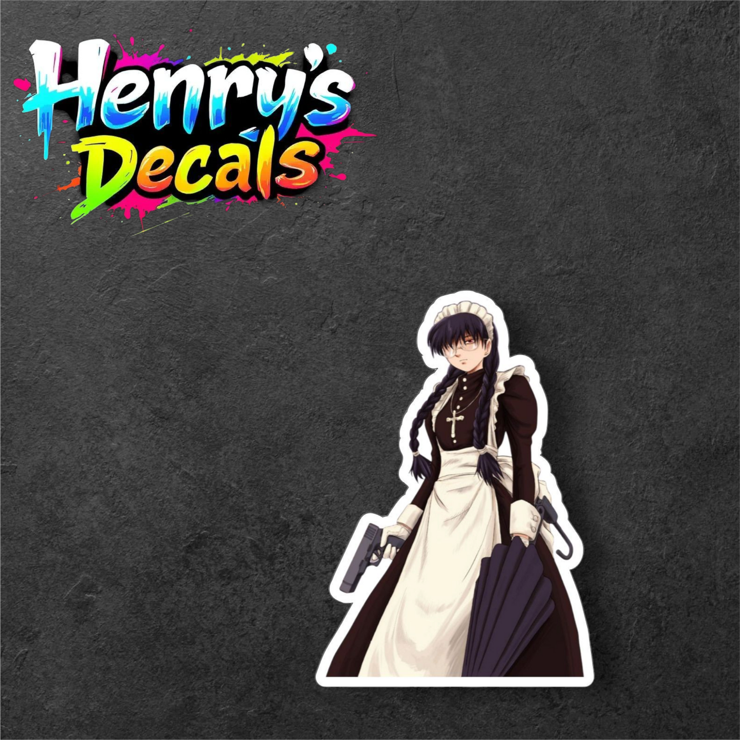 Anime Roberta Sticker Car Decal