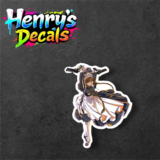 Anime Roberta Sticker Car Decal