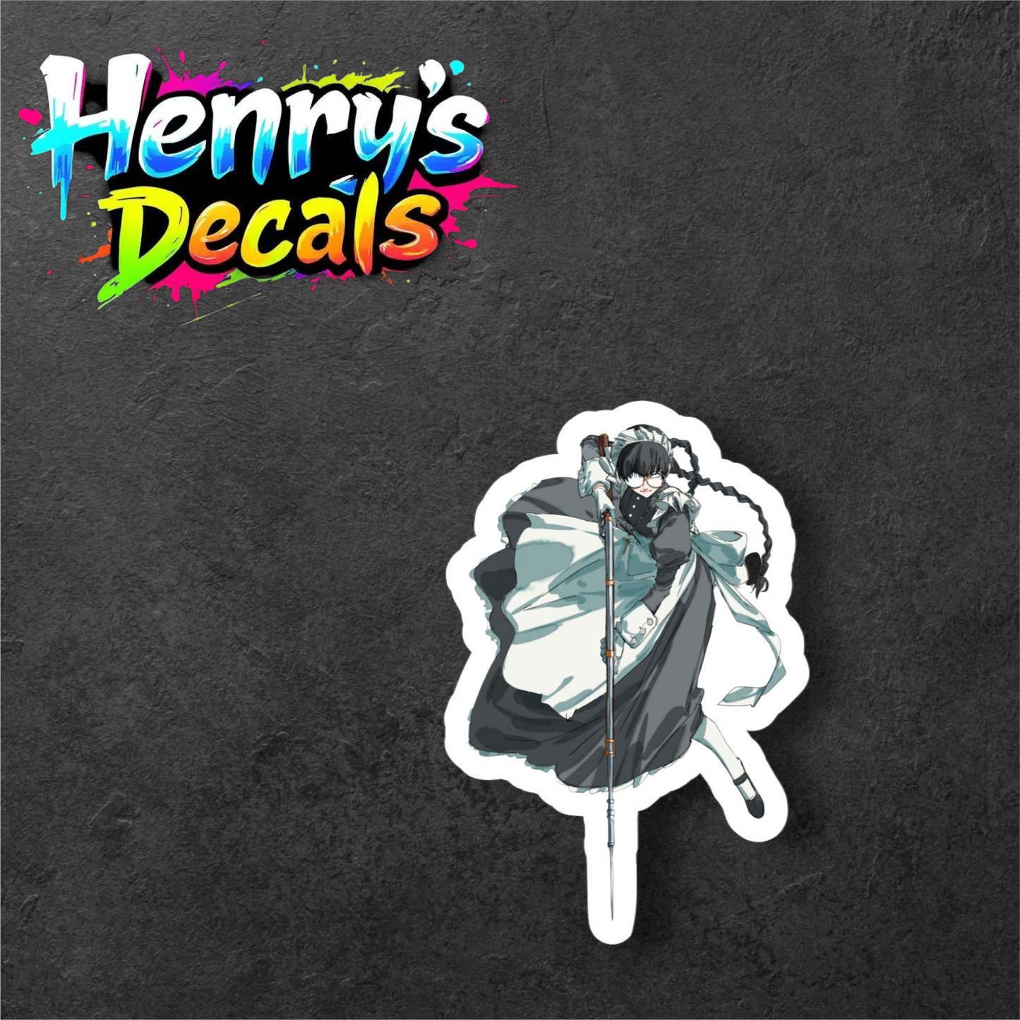 Anime Roberta Sticker Car Decal
