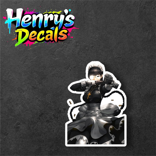 Anime Roberta Sticker Car Decal