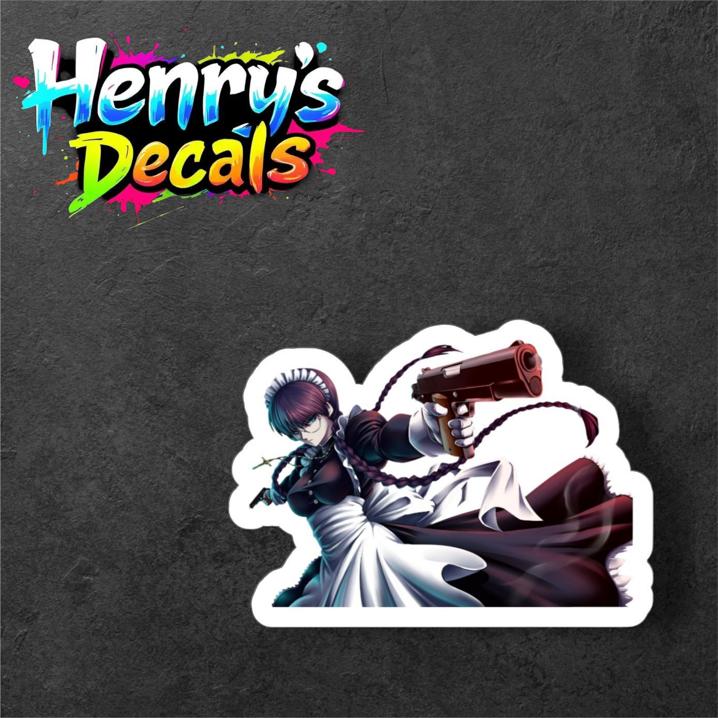 Anime Roberta Sticker Car Decal