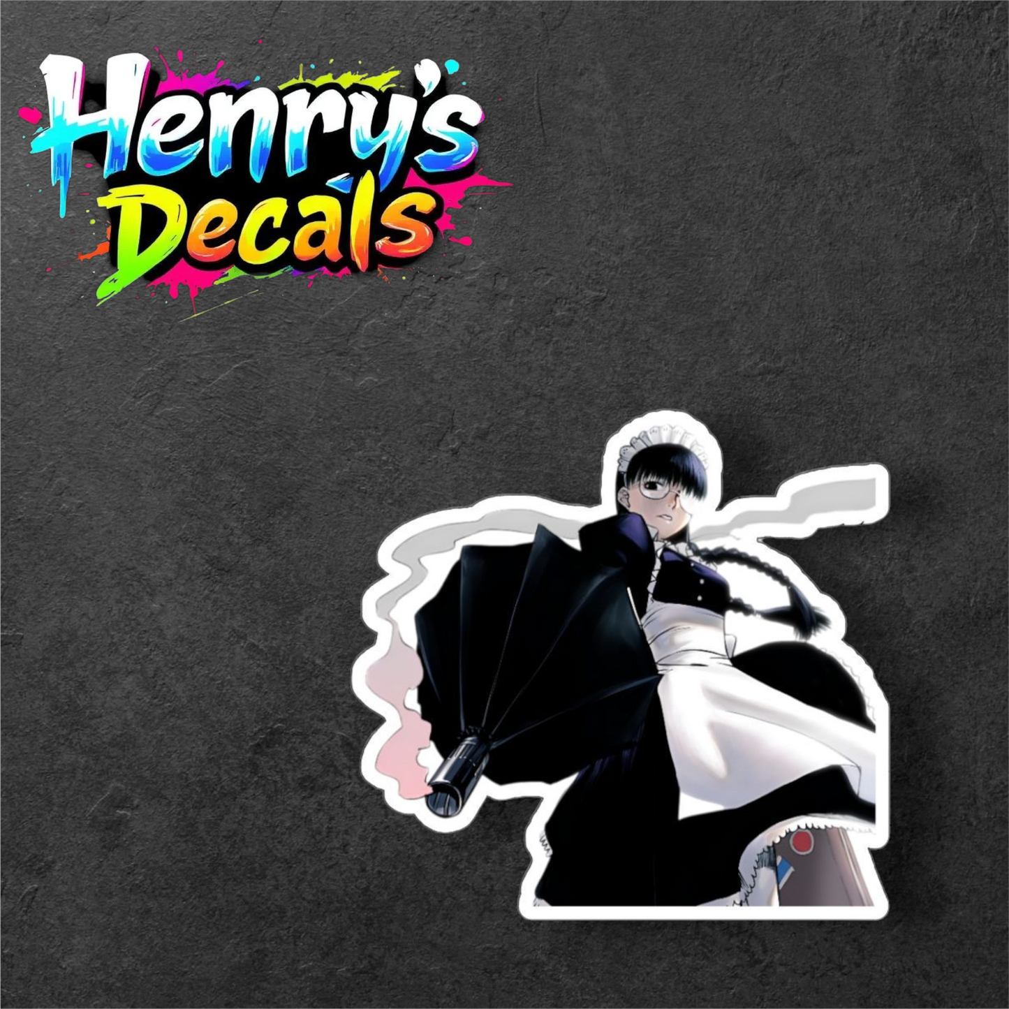 Anime Roberta Sticker Car Decal
