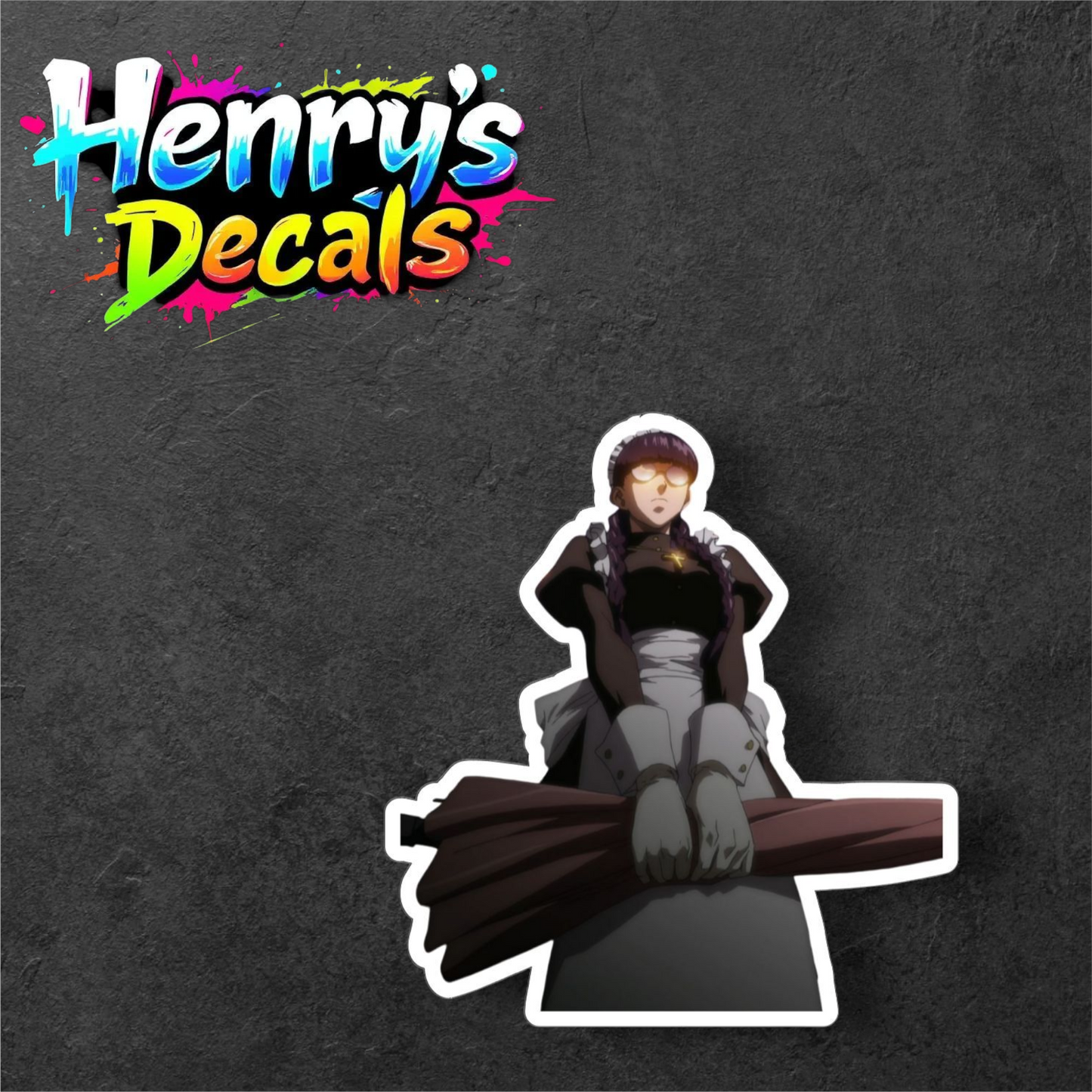 Anime Roberta Sticker Car Decal