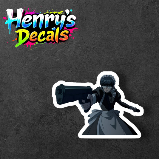 Anime Roberta Sticker Car Decal
