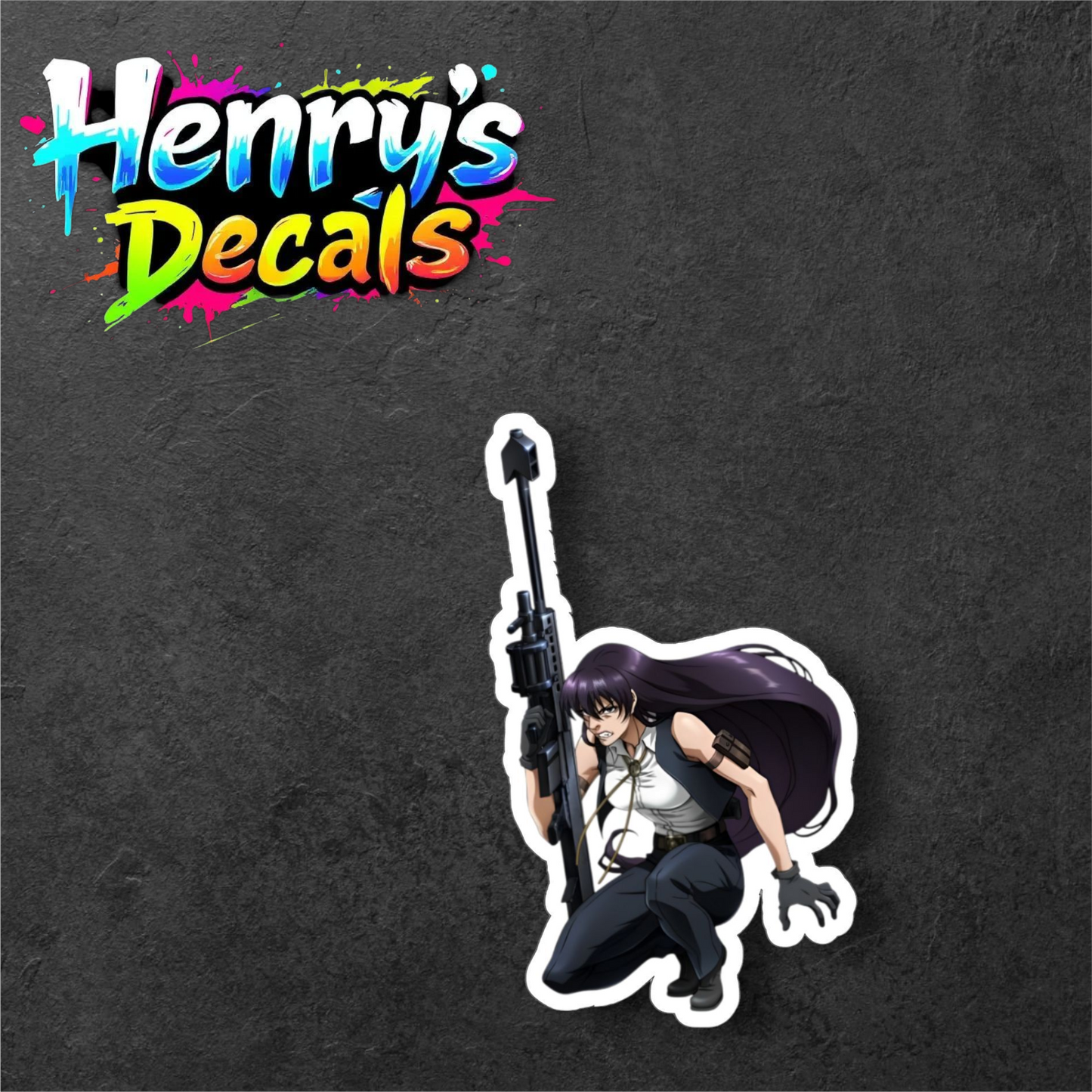 Anime Roberta Sticker Car Decal