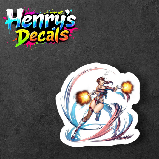 Anime Revy Sticker Car Decal